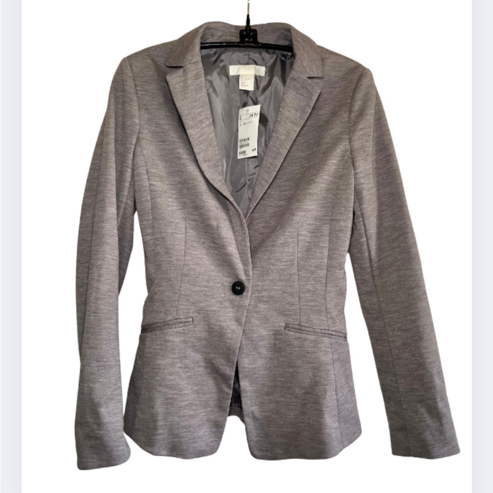 H&M Women's Light Gray Blazer